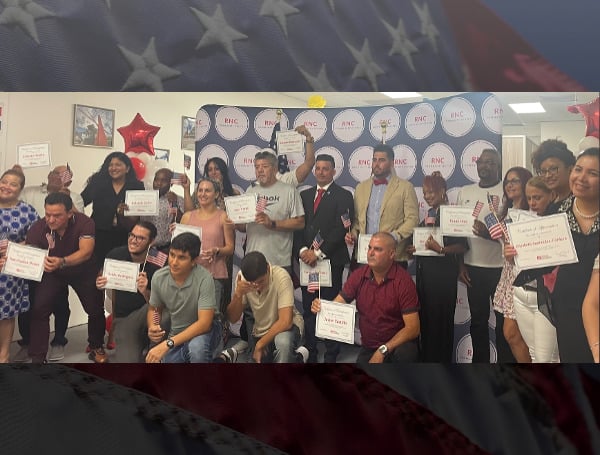 The Republican National Committee Hispanic Community Center in Doral capped off its first Republican Civics Initiative (RCI) with a ceremony for the graduates of the five-week training program, designed to prepare Lawful Permanent Residents (LPRs) for the civics portion of the U.S. Naturalization exam.