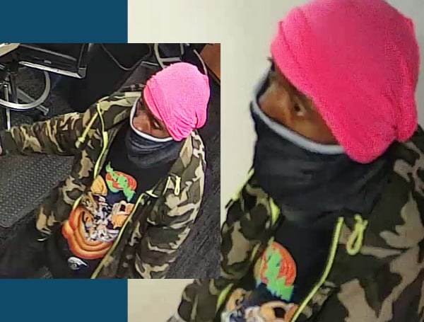 The Hillsborough County Sheriff's Office is seeking the public's help to identify and locate a male suspect who stole an undisclosed amount of money from a local credit union.