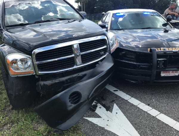  A high-speed chase, connected to a Lakeland theft, ended with a crash in Tampa on Monday.