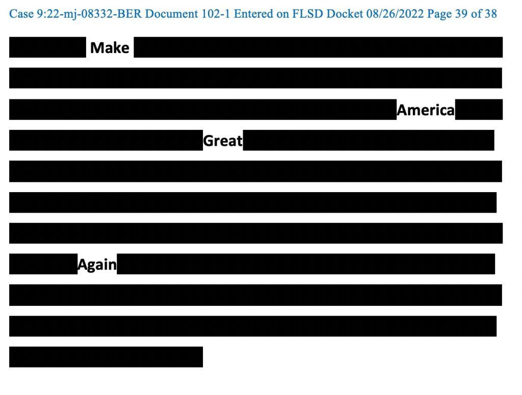 Former President Trump sent a media release on Friday, saying "They missed a page" in response to the redacted affidavit released by the DOJ on Friday.