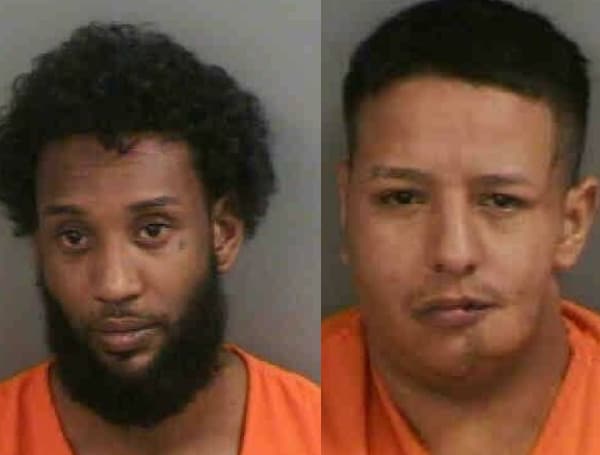 Two convicted Florida felons failed to outrun deputies during a traffic stop on Friday, subsequently racking six more felony charges.