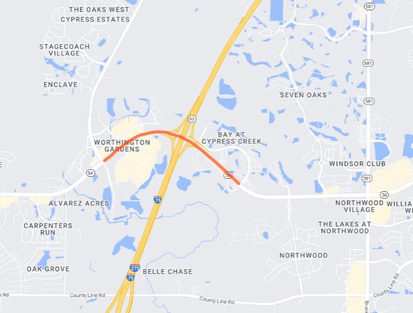 The southbound I-75 Exit 275 ramp to SR 56 may be closed between 10 p.m. Wednesday, August 24, and 5 a.m. Thursday, August 25, weather permitting.