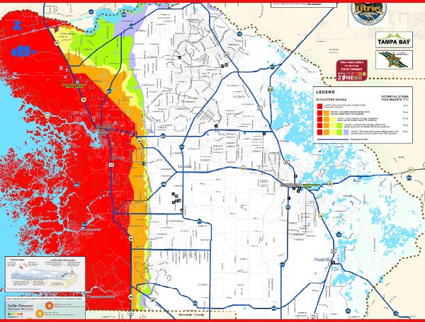 Citrus County Issues Mandatory Evacuation For Zone A, Ahead Of ...