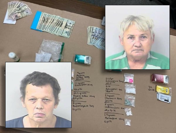 A Florida woman and man were arrested after deputies served a narcotics search warrant at the residence last week.