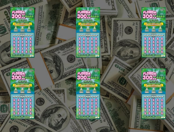 Today, the Florida Lottery announced that Scott Petersen, 68, of Jensen Beach, claimed a $1 million prize from the FLORIDA 300X THE CASH Scratch-Off game at the Lottery's West Palm Beach District Office. 