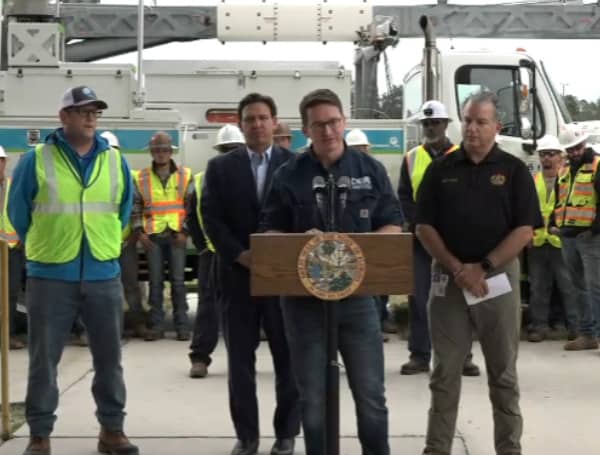 Gov. Ron DeSantis said millions of Floridians will face power outages over the next two days as monstrous Hurricane Ian barrels through the state.