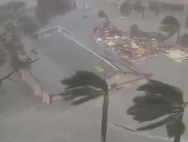 Hurricane Ian came onshore with fury destroying homes, and businesses, while it continues to hammer away at southwestern Florida before moving north through the central part of the state Wednesday.