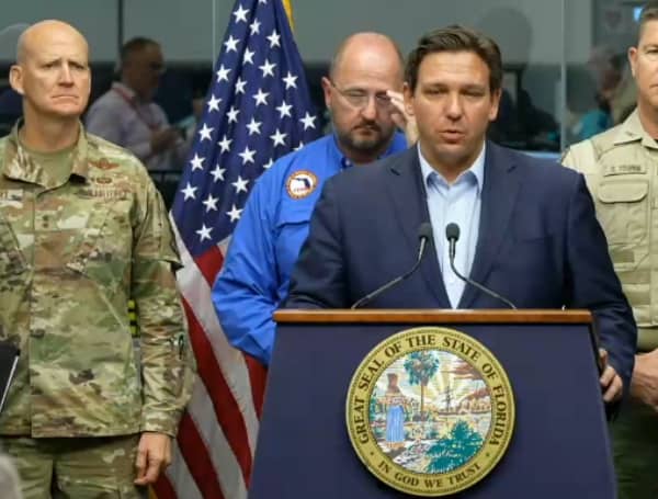 Gov. Ron DeSantis on Wednesday said he is asking the federal government for a major disaster declaration in all 67 counties, as massive Hurricane Ian pounded the Gulf Coast and was poised to move across the state.