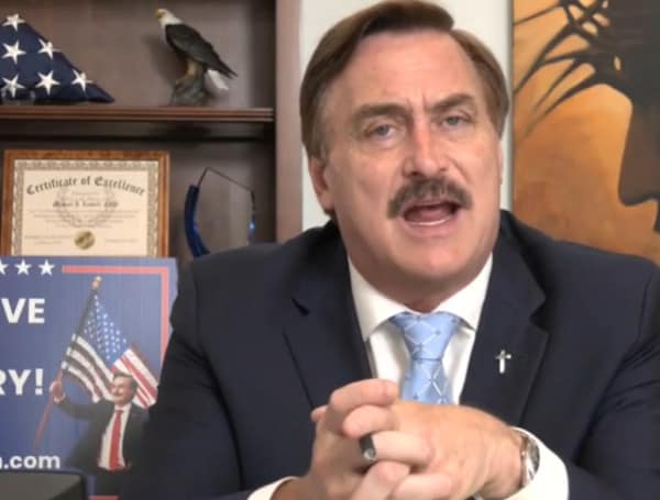 Mike Lindell MyPillow CEO Trump Phone FBI