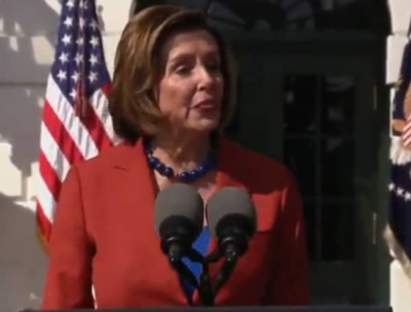 House Speaker Nancy Pelosi said the Inflation Reduction Act was “beautifully named” during remarks at the White House on Tuesday.