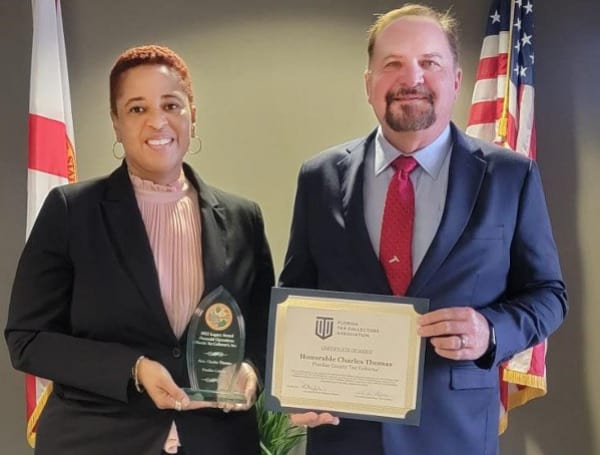 Pinellas County Tax Collector Charles W. Thomas and his finance team recently received their 11th consecutive Legacy Award from the Florida Tax Collector's Association.