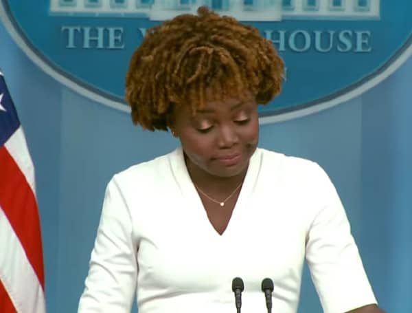 White House Press Secretary Karine Jean-Pierre attempted to push back against accusations that the Biden administration is adopting a Trump-era asylum rule, during a news conference Thursday.
