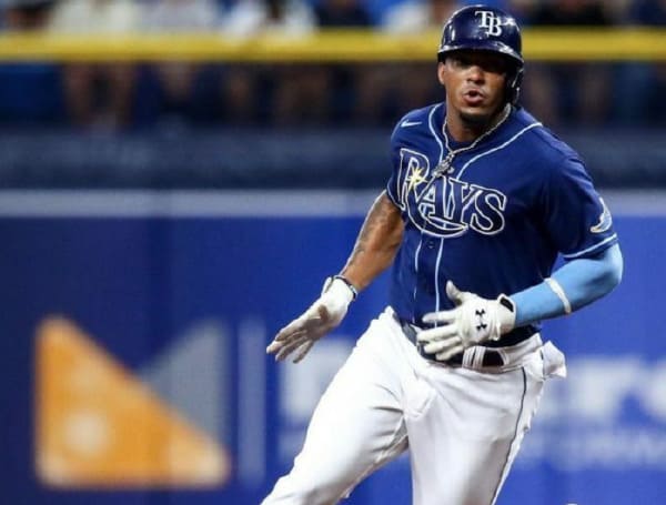 Jonathan Aranda led off Thursday night’s series opener against Toronto at Tropicana Field by setting the tone with a blast into the right field seats.