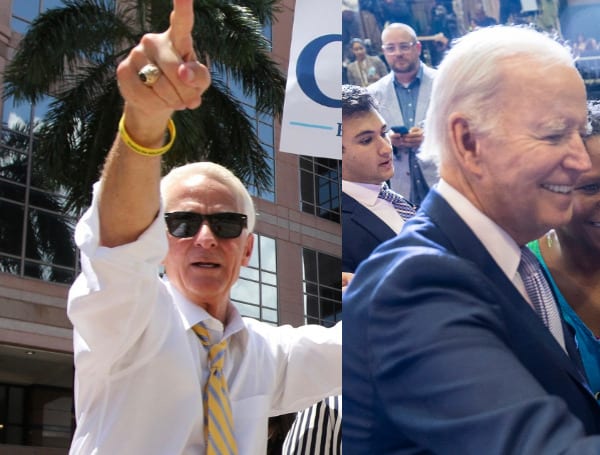 President Joe Biden is coming to Florida on Nov. 1 to campaign and raise money for Crist, the Democratic challenger to Republican incumbent Gov. Ron DeSantis, according to Florida Politics.
