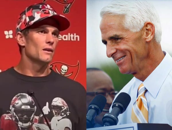 Crist, according to the conservative sports website Outkick.com, compared himself to Tampa Bay Buccaneers quarterback Tom Brady at a campaign stop.