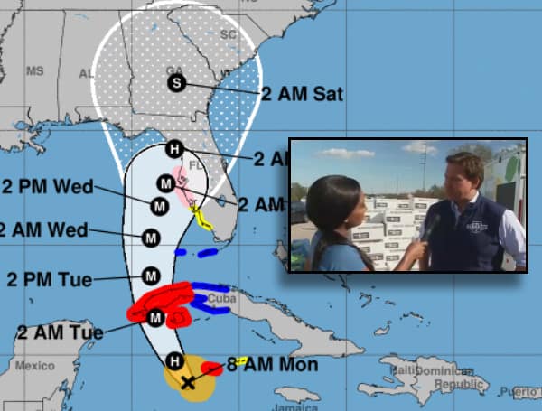 Florida Gov. Ron DeSantis criticized CNN after being questioned about Lee County, Florida, not having a mandatory evacuation for Hurricane Ian until the day before the storm hit the Florida Gulf coast.