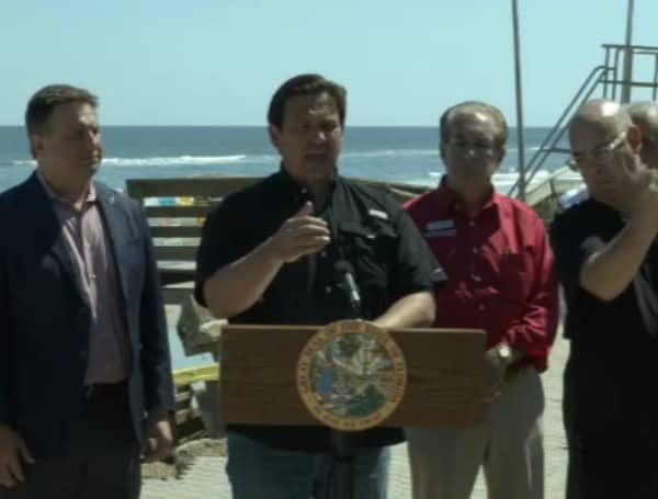 Today, Governor Ron DeSantis traveled to Volusia and Osceola counties to give updates on recovery efforts and survey areas that have been impacted by Hurricane Ian. 