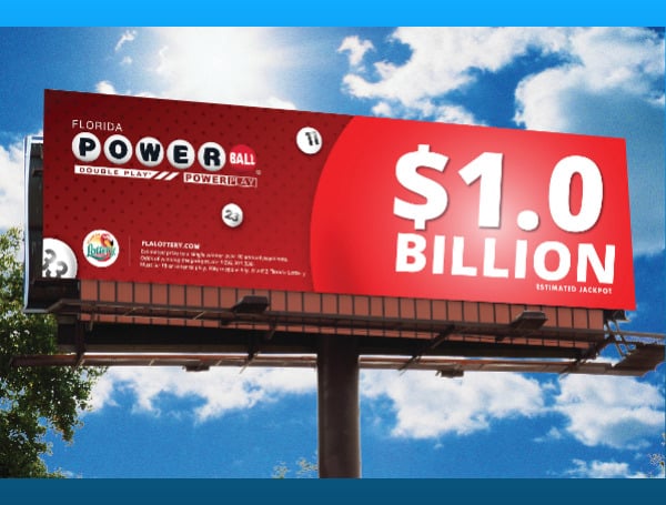 The jackpot for tonight’s POWERBALL® drawing has rolled to an estimated $1.0 billion!