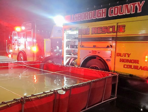 Hillsborough County Fire Rescue battled an overnight fish farm fire in Plant City.