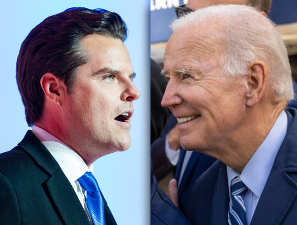 U.S. Rep. Matt Gaetz seeks to pressure the Biden administration to explain what happened to more than $1 billion in taxpayer funding that went to the Taliban after President Joe Biden’s disastrous withdrawal last year.