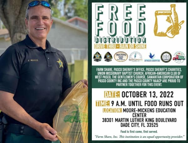 Pasco Sheriff's Office is teaming up with Farm Share, Union Missionary Baptist