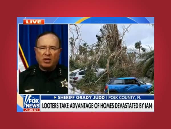 Polk County Florida Sheriff Grady Judd called on armed homeowners to shoot looters until they “look like grated cheese” during an appearance on Fox News Friday.