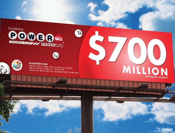The jackpot for tonight’s POWERBALL® drawing has increased to an estimated $700 million!