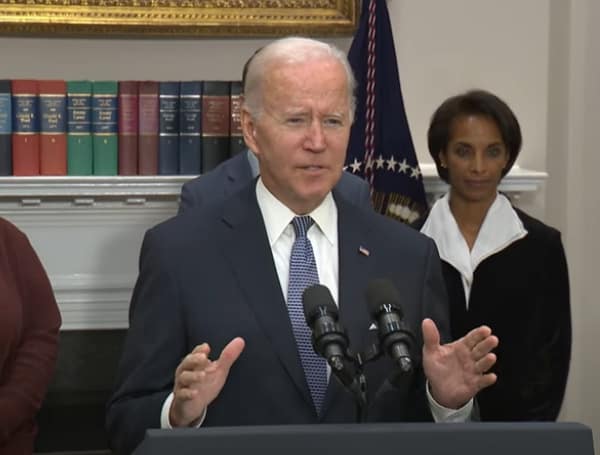 President Joe Biden claimed Friday that good economic news would give Democrats a boost in the midterm elections, despite bad inflation and GDP figures.