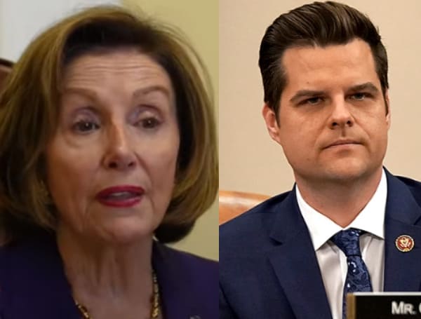 U.S. Rep. Matt Gaetz lit into Democrats for messaging that conflicts with the reality the rest of us see,