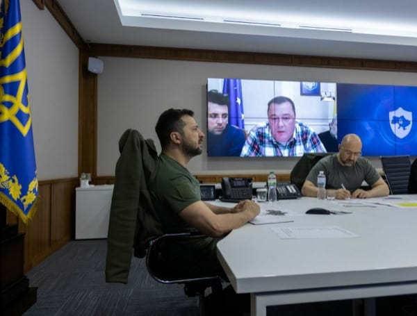 Ukrainian President Volodymyr Zelensky held a meeting following the attacks