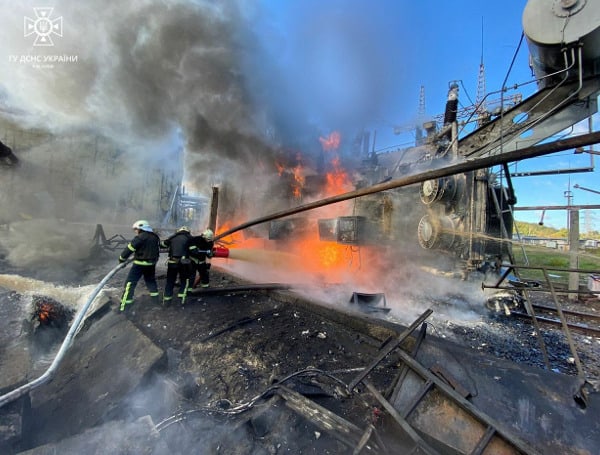 On Monday, multiple cities in Ukraine were hit with a barrage of devastating Russian airstrikes that damaged infrastructure in eight regions of the country.