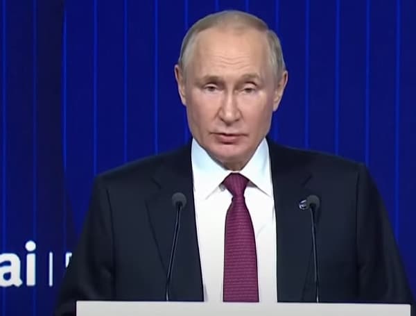 Russian President Vladimir Putin doubled down on the credibility of his threats to use nuclear weapons for Russia’s self-defense in a speech Wednesday morning