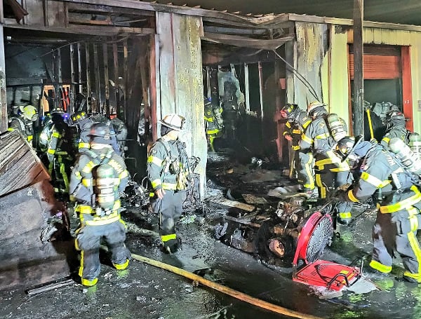 Hillsborough County Fire Rescue (HCFR) fought a single-alarm structure fire at a storage facility early in the morning on Sunday.