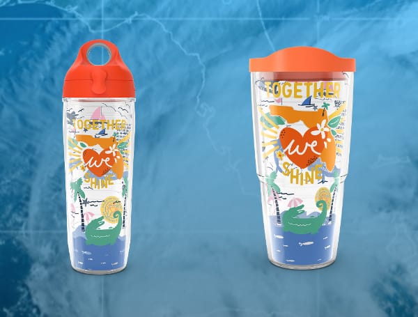 In partnership with Florida’s First Lady Casey DeSantis, Tervis, the drinkware company famous for its Tervis tumblers and water bottles, today announces the launch of a new tumbler created to raise money for Floridians affected by Hurricane Ian.