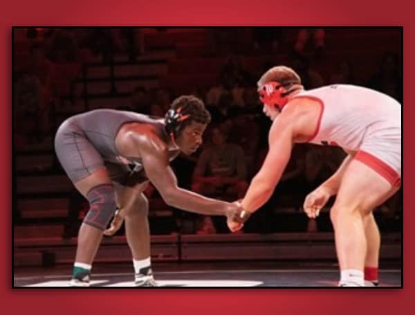 Trillyon Fils-Aime, a Junior and a current wrestler at Southeastern University, began wrestling his freshman year of high school at Palmetto Ridge High School located in Naples, Fl. 