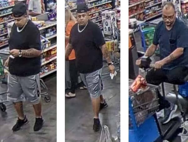 Police in Auburndale, Florida are searching for two suspects who lifted a Nabisco employee's iPad while he was working in Walmart.