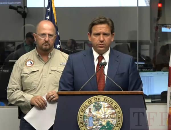 With Tropical Storm Nicole expected to make landfall Wednesday night on the East Coast as a hurricane and then move through Central Florida and North Florida, Gov. Ron DeSantis