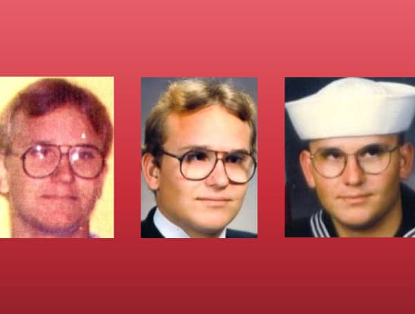 Jeffrey Daniel Osborne is a U.S. Navy Veteran who disappeared from his home at 35317 Carson Drive in Zephyrhills, Florida after last being seen on August 17. 1995. 