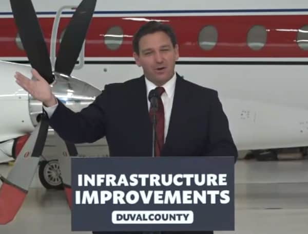Today, Governor Ron DeSantis awarded $5.5 million to the City of Jacksonville through the Governor’s Florida Job Growth Grant Fund to construct a rail spur for the mega site at the Cecil Commerce Center, a 600-acre industrial park that will support the manufacturing and logistics industries.