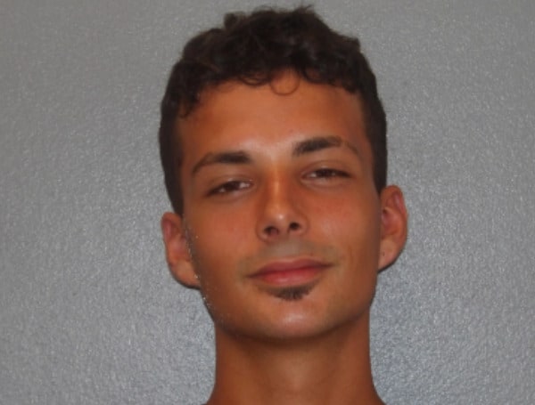 A 20-year-old Florida man was arrested Wednesday after fleeing from a Deputy while speeding on U.S. 1.