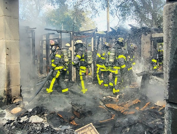 Hillsborough County Fire Rescue fought a residential structure fire early Thursday afternoon.