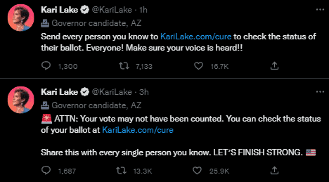Kari Lake Vote Count