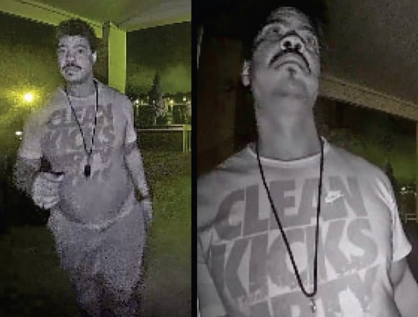 Can you identify the subject pictured above who detectives would like to speak with related to a burglary at a residence in the area of Lake Beulah Drive. 