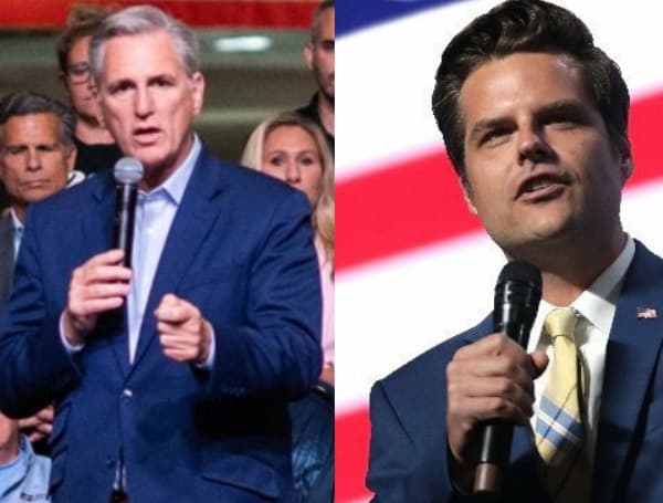 U.S. Rep. Matt Gaetz argues the GOP needs fresh blood at the top to continue fighting the leftist agenda of President Joe Biden and the Democrats.