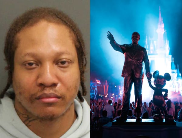 A New York man who had been running from police for about a year was arrested while vacationing at Disney World after an investigator in his case spotted him, according to investigators.
