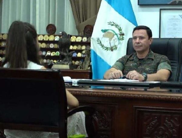 Guatemala’s minister of Defense said he’s concerned that terrorists and criminals could be heading through Central America to reach the U.S. border, in an exclusive sit-down interview with the Daily Caller News Foundation.