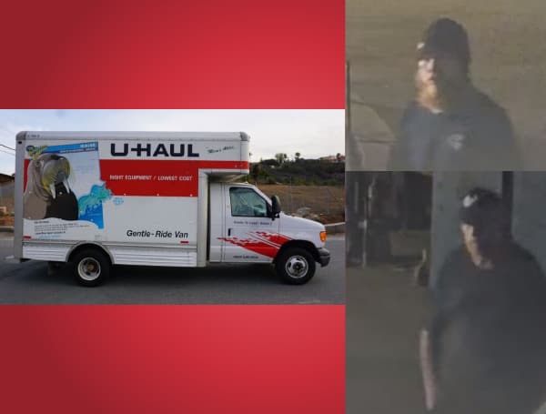 Tampa Police Detectives are working to identify two suspects who stole over $1,000 worth of welding cable and fled in a U-Haul with a walrus on the side