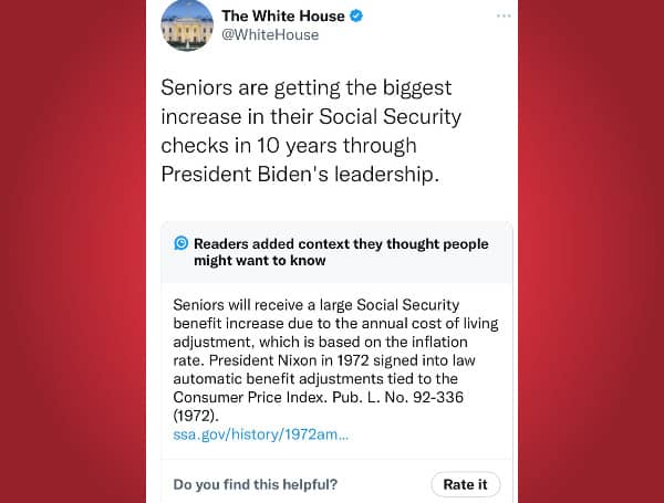 The newly revamped Twitter now operating under Elon Musk on Wednesday forced President Joe Biden — or rather his staff — to delete a tweet that was, it appears, spreading misinformation.