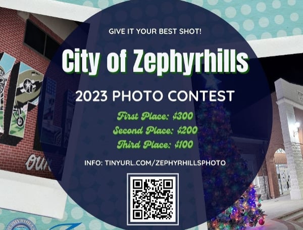 The City of Zephyrhills and Zephyrhills Community Redevelopment Agency (CRA) has announced the "2023 Living in Zephyrhills Photo Competition."