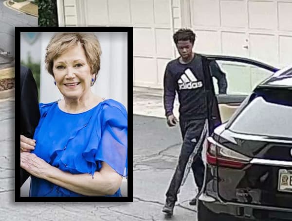 Police in Atlanta, Georgia, are searching for the suspect who fatally stabbed to death 77-year-old Eleanor Bowles in her home's garage.